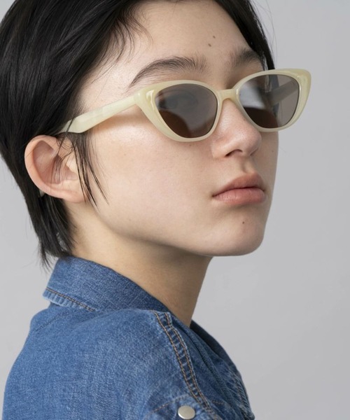 Casselini（キャセリーニ）の「【Casselini】キャッツアイサングラス 234-111814（サングラス・レディース・アイボリー/グレー/ブラック・FREE）」の21枚目の写真
