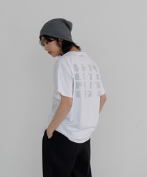 STATIONバックロゴオーバーサイズT