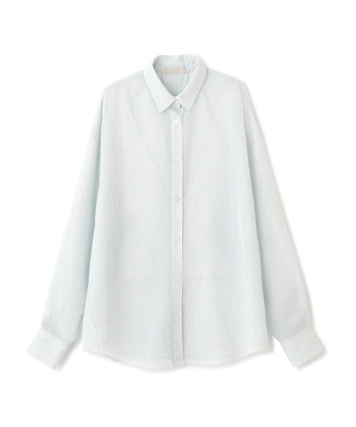 FREE'S MART（フリーズマート）の「◇シアーストライプオーバーシャツ（シャツ/ブラウス・レディース・ブルー系その他/ピンク系その他/ブルー系その他2/ホワイト系その他・FREE）」の20枚目の写真