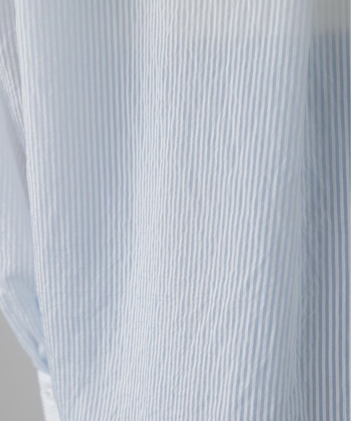 FREE'S MART（フリーズマート）の「◇シアーストライプオーバーシャツ（シャツ/ブラウス・レディース・ブルー系その他/ピンク系その他/ブルー系その他2/ホワイト系その他・FREE）」の19枚目の写真