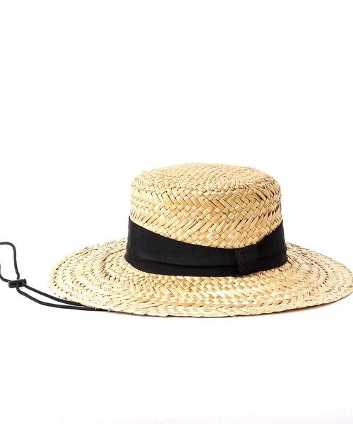 halo commodity(ハロ コモディティー)の「【halo commodity/ハロ コモディティー】Pot Hat h241-424 カンカン帽(ハット・メンズ・ベージュ/ブラウン系その他・FREE)」の5枚目の写真