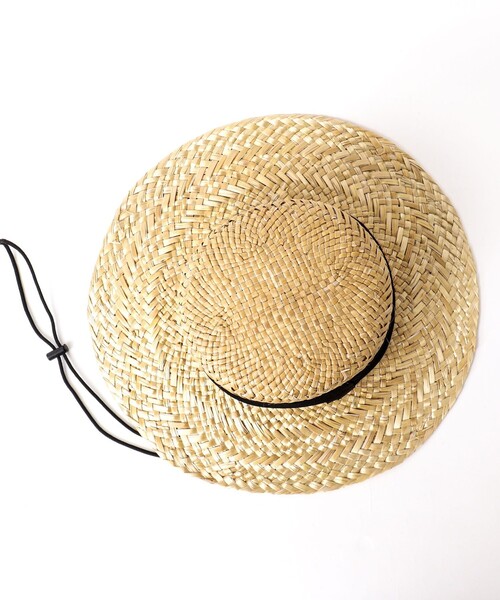 halo commodity(ハロ コモディティー)の「【halo commodity/ハロ コモディティー】Pot Hat h241-424 カンカン帽(ハット・メンズ・ベージュ/ブラウン系その他・FREE)」の6枚目の写真