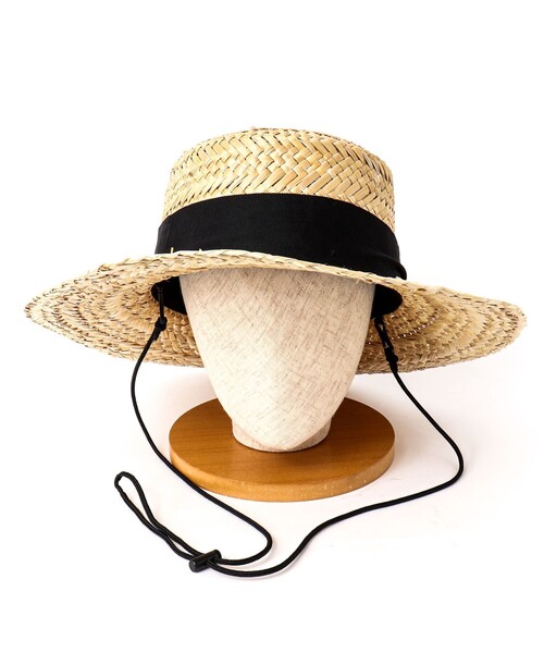 halo commodity(ハロ コモディティー)の「【halo commodity/ハロ コモディティー】Pot Hat h241-424 カンカン帽(ハット・メンズ・ベージュ/ブラウン系その他・FREE)」の14枚目の写真