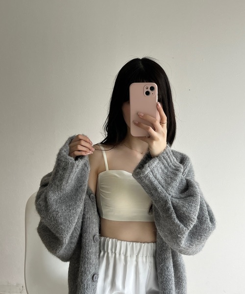 RiLi(リリ)の「響かないバックレスインナー【RL】(キャミソール・レディース・アイボリー/ブラック/ベージュ・S/M)」の4枚目の写真