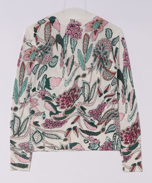 長袖セーター、丸首、花柄のディテール(ニット/セーター)|Desigual(デシグアル) 長袖セーター、丸首、花柄のディテール(ニット/セーター)|Desigual(デシグアル)