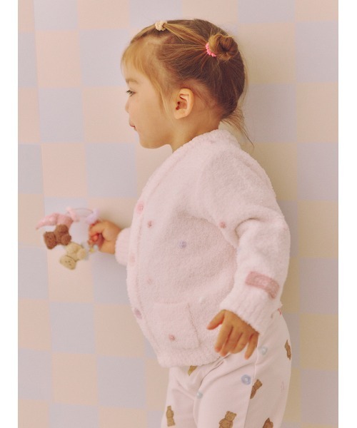 ジェラートピケ ベビモコドットカーディガン【タグ付き　新品】 ジェラート ピケ キッズ＆ベビー GELATO PIQUE KIDS & BABY