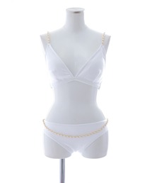 sugar 水着　新品未使用 sugar nine 水着 フリルx千鳥ビキニ 2点セット レディース