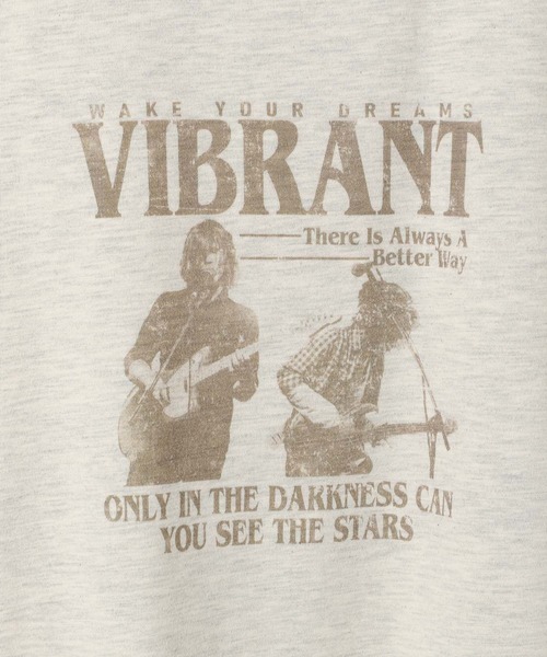 Heather（ヘザー）の「ビンテージBIGTEE　137508（Tシャツ/カットソー・レディース・チャコールグレー/オートミール/グレー・FREE）」の13枚目の写真