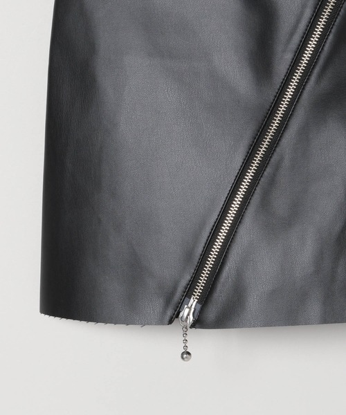 JEANASIS（ジーナシス）の「アシメZIPスカパン/136207（その他パンツ・レディース・シルバー/ブラック・MEDIUM/SMALL）」の12枚目の写真