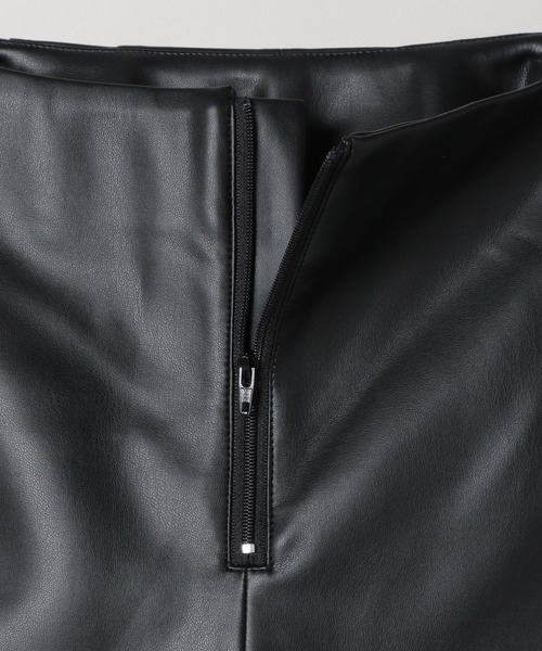 JEANASIS（ジーナシス）の「アシメZIPスカパン/136207（その他パンツ・レディース・シルバー/ブラック・MEDIUM/SMALL）」の8枚目の写真