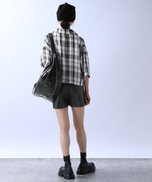 JEANASIS（ジーナシス）の「アシメZIPスカパン/136207（その他