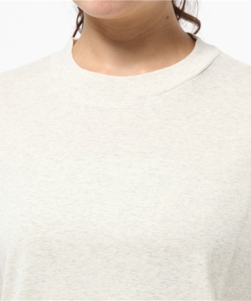 LBC（エルビーシー）の「コットン30フライスプチネックtee（Tシャツ/カットソー・レディース・ネイビー/ブラック/ライトグレー・MEDIUM/LARGE）」の6枚目の写真