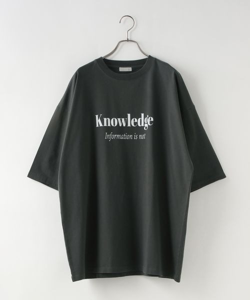 LOWRYS FARM（ローリーズファーム）の「カコウプリントＳＳ　139254（Tシャツ/カットソー・メンズ・ブラック/グレー・LARGE/MEDIUM）」の14枚目の写真