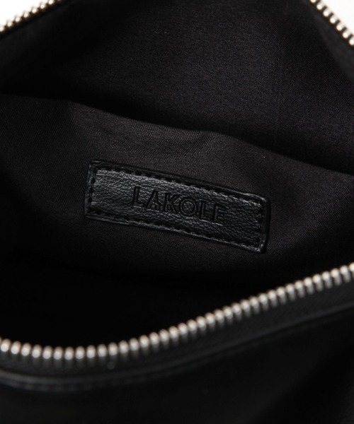 LAKOLE（ラコレ）の「レンタングルショルダーバッグ / 132251（ショルダーバッグ・レディース・ブラック/オフホワイト/ボルドー・FREE）」の8枚目の写真