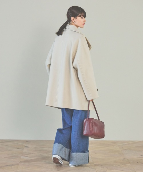 LAKOLE（ラコレ）の「レンタングルショルダーバッグ / 132251（ショルダーバッグ・レディース・ブラック/オフホワイト/ボルドー・FREE）」の16枚目の写真