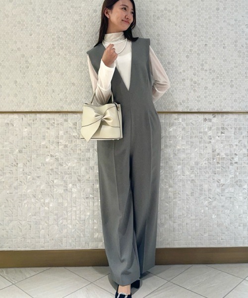 CELFORD（セルフォード）の「ウールライクサロペット（ワンピース