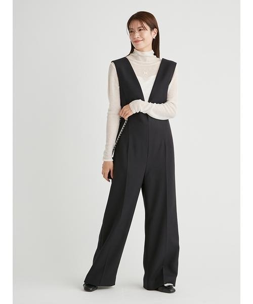 24AW セルフォード ウールライクサロペット グレー S 24AW セル