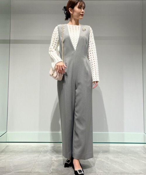 CELFORD（セルフォード）の「ウールライクサロペット（ワンピース