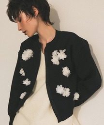 DONOBAN | フラワーカーディガン(カーディガン/ボレロ)