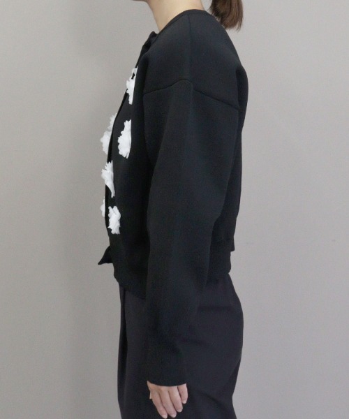 DONOBAN(ドノバン)の「フラワーカーディガン(カーディガン/ボレロ・レディース・ブラック・ONE)」の12枚目の写真