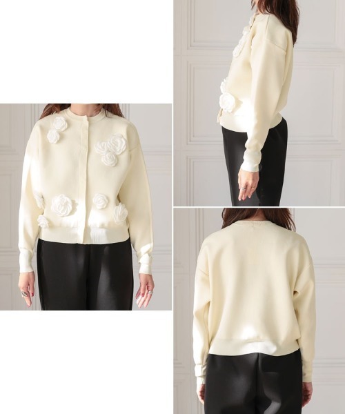 フラワーカーディガン（カーディガン/ボレロ）｜DONOBAN（ドノバン）の