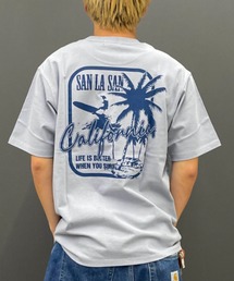 ムラサキスポーツ | SAN LA SAN/サンラサン SLTシャツ【ボックスヤシ】 MOSL24SM009(Tシャツ/カットソー)