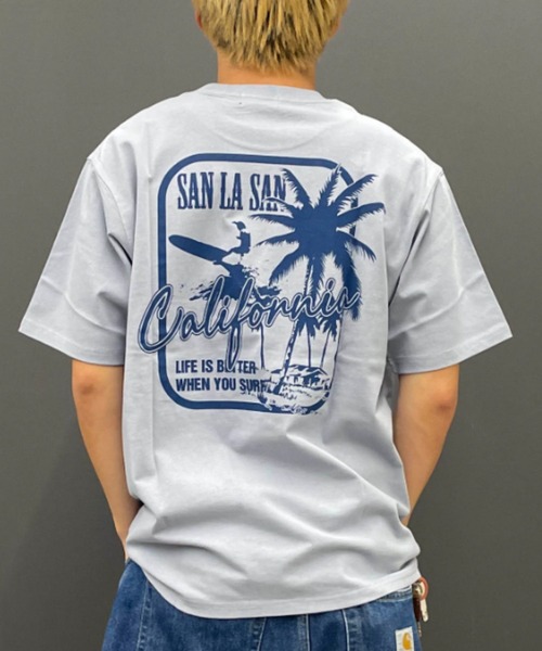 セール】SAN LA SAN/サンラサン SLTｼｬﾂ【ﾎﾞｯｸｽﾔｼ】 MOSL24SM009（T