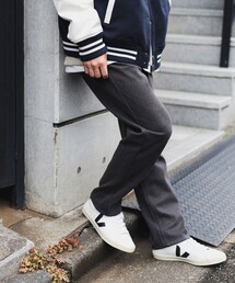 ストレッチ ウール ナロー パンツ