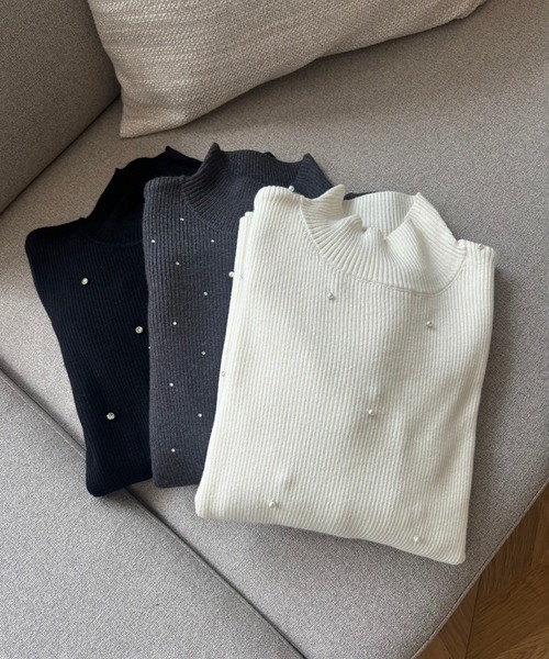 セール】【ZOZO限定商品】アソートハイネックニットプルオーバー