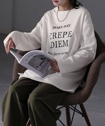 すっきり ルーズロゴTシャツ