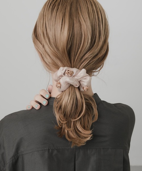 セール】ローズシアーメッシュシュシュ（シュシュ）｜SMELLY（スメリー