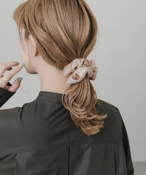 売り切れです！ローズシュシュ❇新品未使用 売り切れです！ローズシュシュ❇新品未使用