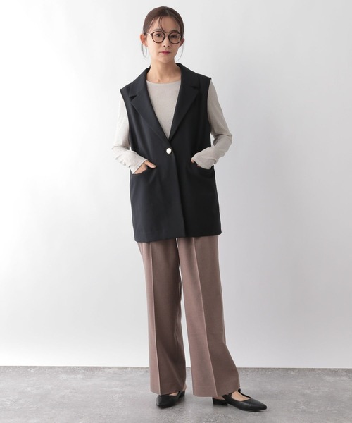 pomページ GLOBAL WORK tシャツ Beauteeラメクループルオーバー長袖/115464