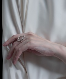 【YArKA/ヤーカ】torus overlapping rings [auas] / 重なる円環のリング