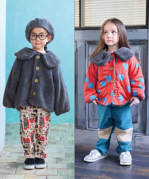 HOGAN RANCH WEAR（ホーガンランチウエア）の「リバーシブルビッグカラージャケット（その他アウター・キッズ・ブラック/レッド・90/100/110/120/80/130）」の21枚目の写真