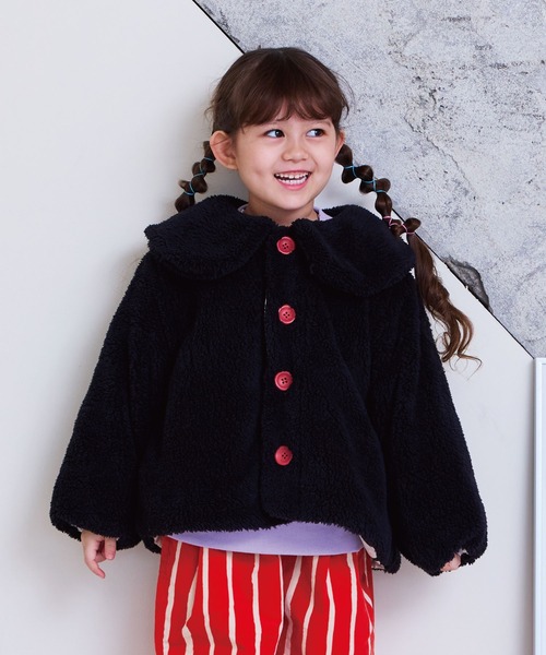 リバーシブルビックカラージャケット 100 マーキーズ リバーシブルビッグカラージャケット／マーキーズ（MARKEY\u0027S