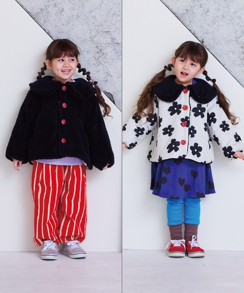 HOGAN RANCH WEAR（ホーガンランチウエア）の「リバーシブルビッグカラージャケット（その他アウター・キッズ・ブラック/レッド・90/100/110/120/80/130）」の9枚目の写真