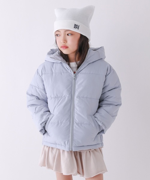 10C REPIPI（ジューシーレピピ）の「【10C REPIPI】エアサーマルフードジャケット（ブルゾン・キッズ・サックスブルー/ブラック/アイボリー・110cm/130cm/120cm）」の10枚目の写真