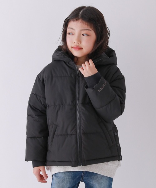 10C REPIPI（ジューシーレピピ）の「【10C REPIPI】エアサーマルフードジャケット（ブルゾン・キッズ・サックスブルー/ブラック/アイボリー・110cm/130cm/120cm）」の15枚目の写真