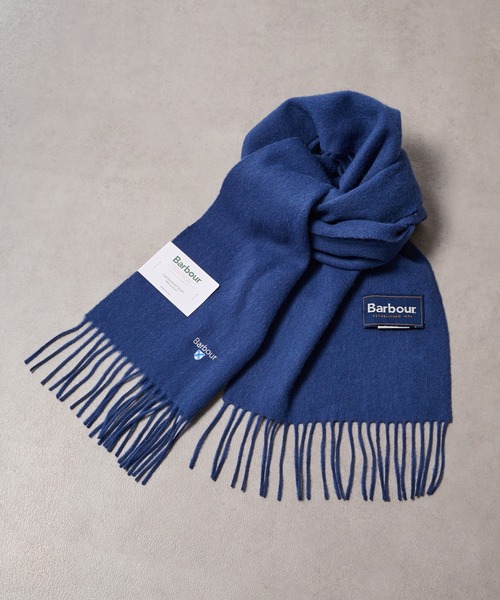 Barbour(バブアー)の「【Barbour】限定展開カラーあり!barbour plain lambswool scarf 195cm*25cm/USC0008/LSC0133(マフラー・メンズ・グリーン/グリーン系その他2/チャコールグレー/ライトブラウン/ブラック/ライトグレー/オレンジ/クリーム/オートミール/ネイビー/ブルー/ワイン/ライトピンク/ライトグレー系2/レッド・FREE)」の11枚目の写真