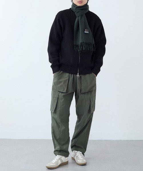 Barbour(バブアー)の「【Barbour】限定展開カラーあり!barbour plain lambswool scarf 195cm*25cm/USC0008/LSC0133(マフラー・メンズ・グリーン/グリーン系その他2/チャコールグレー/ライトブラウン/ブラック/ライトグレー/オレンジ/クリーム/オートミール/ネイビー/ブルー/ワイン/ライトピンク/ライトグレー系2/レッド・FREE)」の21枚目の写真