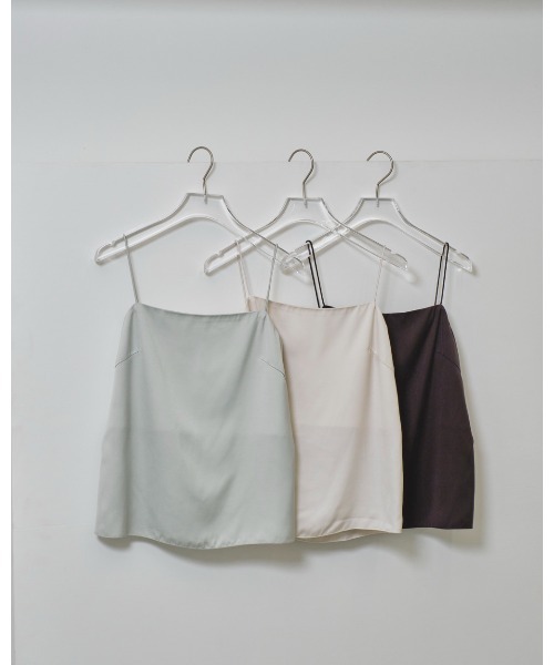 セール】Matte Satin Camisole（キャミソール）｜TODAYFUL
