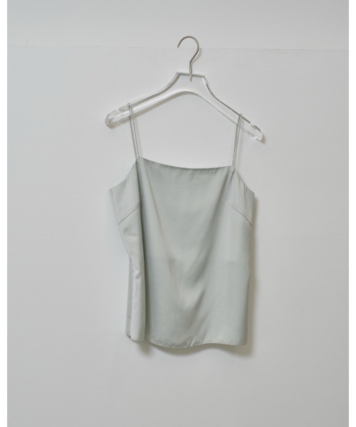 TODAYFUL(トゥデイフル)の「Matte Satin Camisole(キャミソール・レディース・キナリ/チャコールグレー/セージグリーン・FREE)」の12枚目の写真