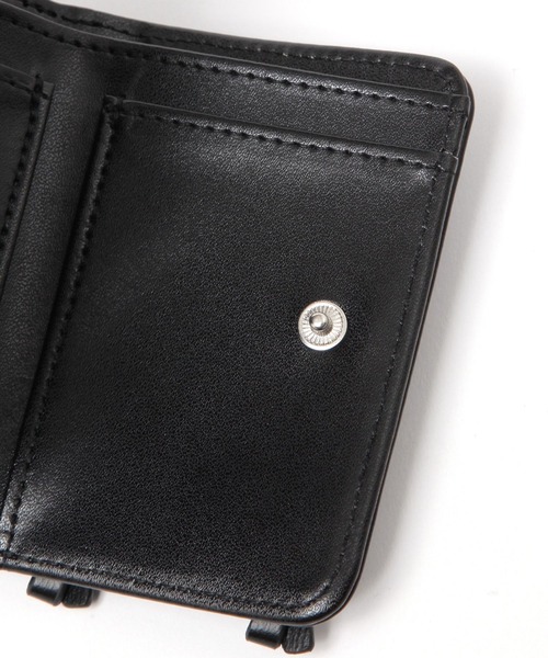 niko and...(ニコアンド)の「オリジナルリボン付き三つ折り財布(財布・レディース・ブラック/パープル/レッド・0)」の6枚目の写真