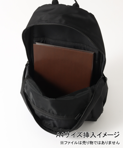 BAICYCLON by Bagjack（バイシクロン バイ バグジャック）の「BAICYCLON by bagjack BACKPACK NYLON TWILL（バックパック/リュック・メンズ・ブラック・FREE）」の8枚目の写真