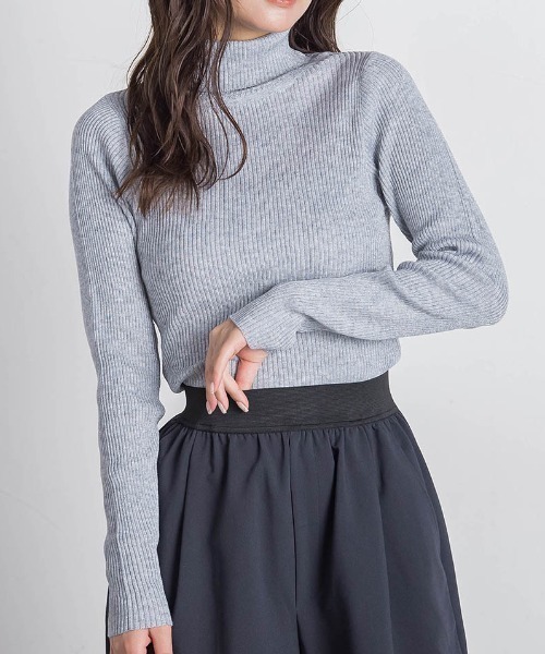 ラメタートルネック≪手洗い可能≫（ニット/セーター）｜VICKY（ビッキー）