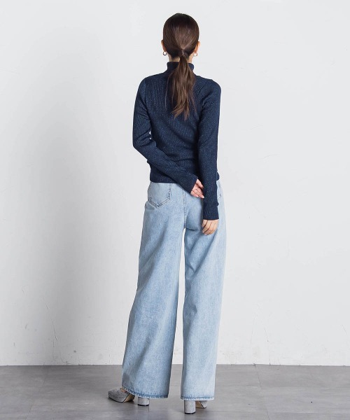 ラメタートルネック≪手洗い可能≫（ニット/セーター）｜VICKY（ビッキー）