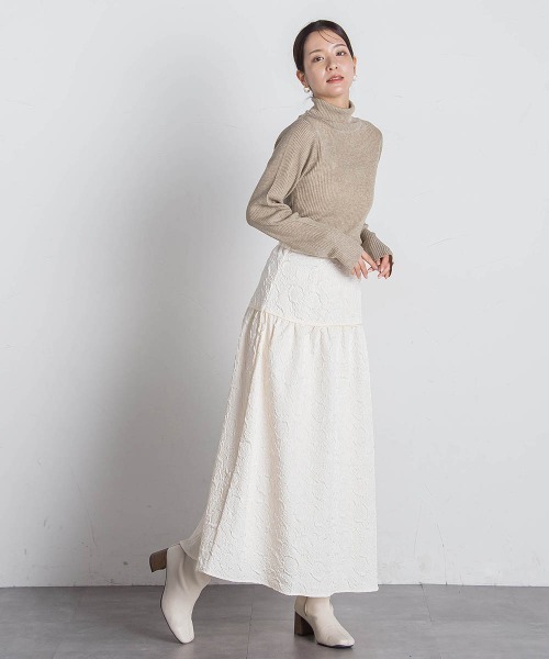 ラメタートルネック≪手洗い可能≫（ニット/セーター）｜VICKY（ビッキー）