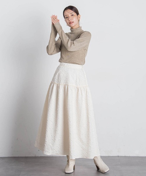 ラメタートルネック≪手洗い可能≫（ニット/セーター）｜VICKY（ビッキー）