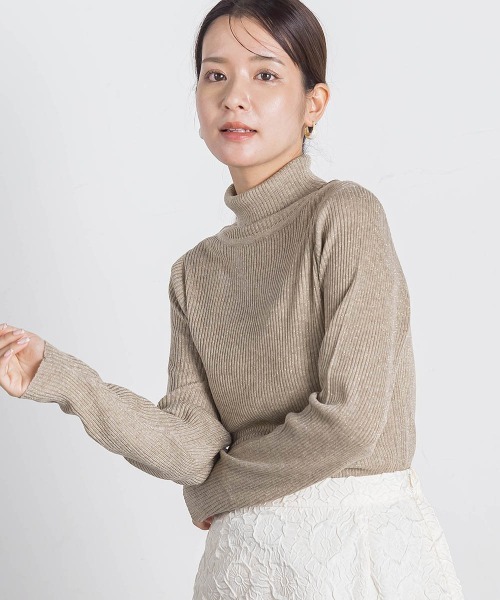 ラメタートルネック≪手洗い可能≫（ニット/セーター）｜VICKY（ビッキー）